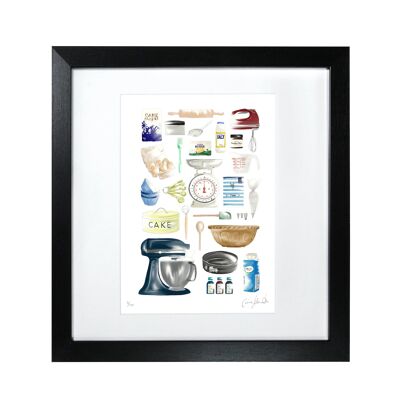 Time To Bake - Limited Edition Framed Print