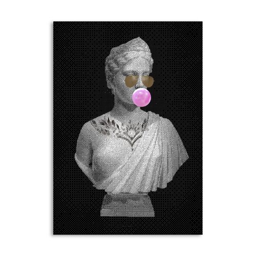 Melli Mello bubblegum baby wall art - 80x120cm