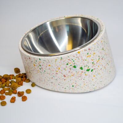 Mess-free 15° slanted bowl for Pets - Bloom
