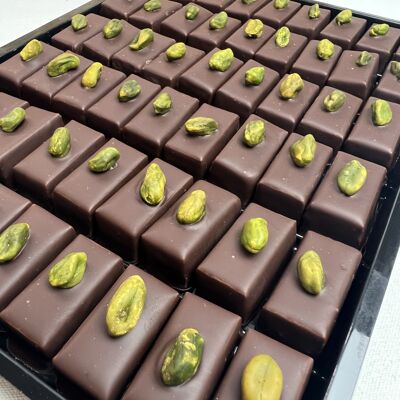 Pistazien-Pralinen-Schokoladenbonbons
