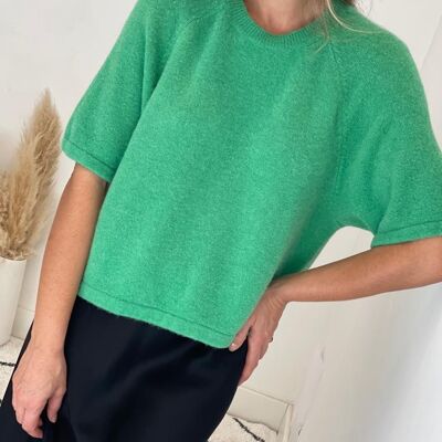 Maglione verde Louna