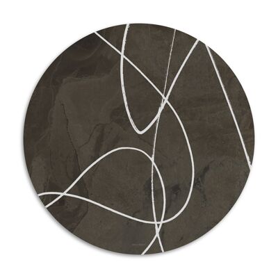 Melli Mello Abstract Flow Wall Circle Ø 50cm