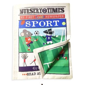 Nursery Times Crinkly Journal - Sports 1