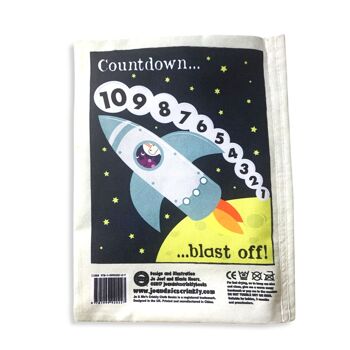Nursery Times Crinkly Newspaper - Space Count 4