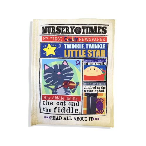 Nursery Times Crinkly Newspaper - Nursery Rhymes 1