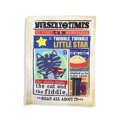 Nursery Times Crinkly Newspaper - Comptines 1