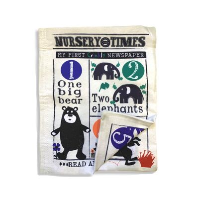 Nursery Times Crinkly Newspaper - Les créatures comptent