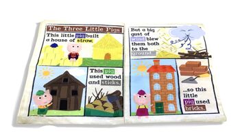 Nursery Times Crinkly Newspaper - Trois petits contes 3