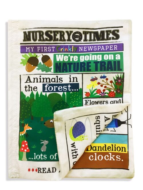Nursery Times Crinkly Newspaper - Nature Trail