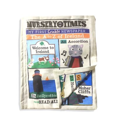 Nursery Times Crinkly Newspaper - Irlanda