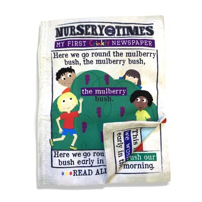 Nursery Times Crinkly Journal - Mulberry Bush