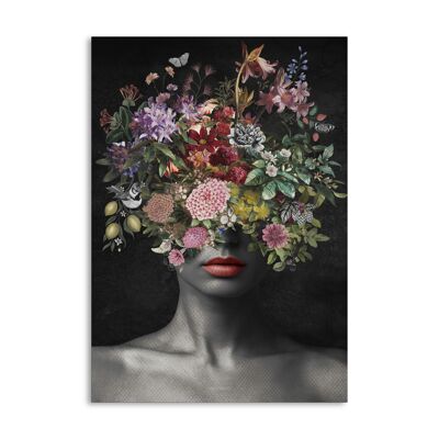 Melli Mello Blumengedanken Wandbild 70x100 cm