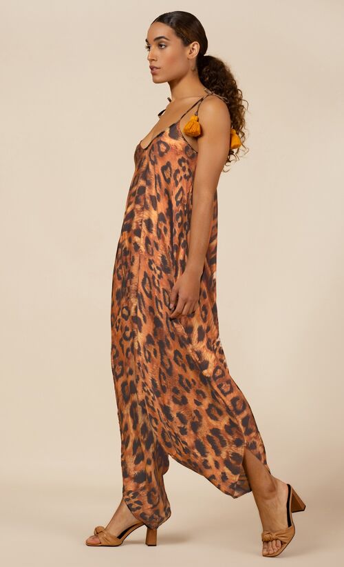 Bella Leopard Jumpsuit