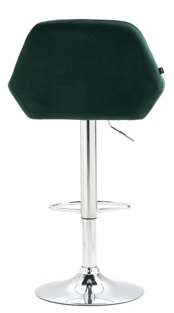 Tabouret Airone Velours Vert 7x52cm 5