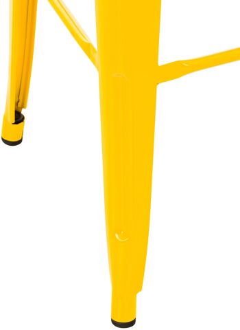 Tabouret de Bar Victoria Métal Jaune 5x43cm 8