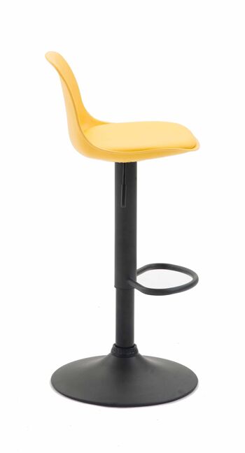 Sciurilli Tabouret de Bar Plastique Jaune 6x43cm 3