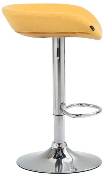 Tabouret Colacà Feutre Jaune 5x43cm 3