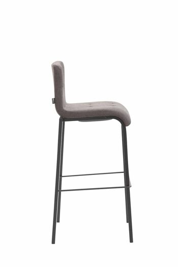 Tabouret Palmanova Tissu Gris 7x45cm 3