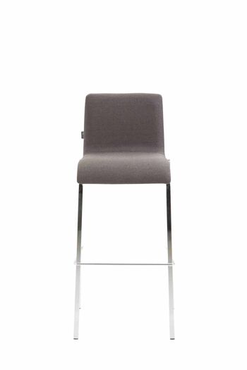 Tabouret de bar Dresano Tissu Gris 7x45cm 2