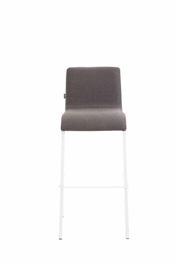 Tabouret Orria Tissu Gris 7x45cm 2