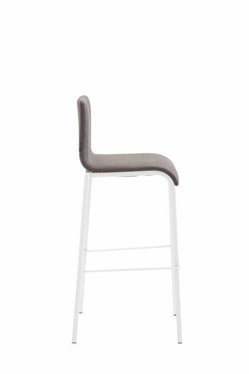 Tabouret Orria Tissu Gris 7x45cm 3