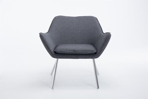 Comerconi Fauteuil Stof Grijs 12x70cm