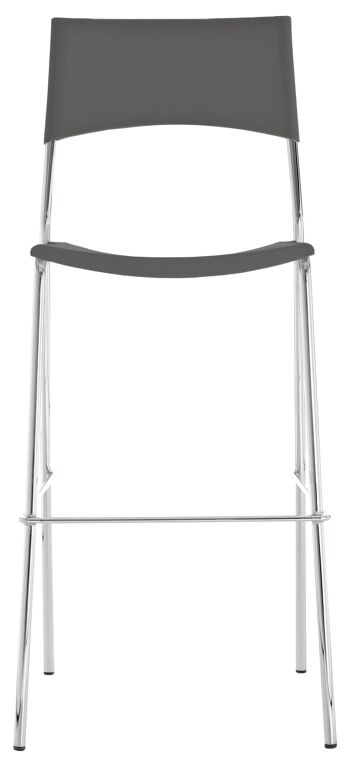 Tabouret Frattone Bois Gris 8x41cm 2