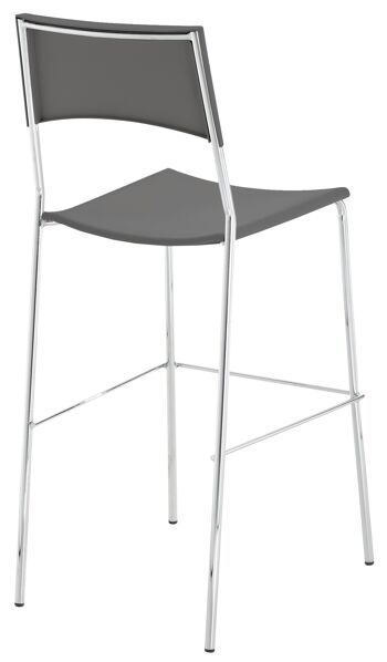 Tabouret Frattone Bois Gris 8x41cm 4