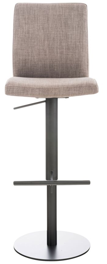 Tabouret de bar Selva Tissu Gris 17x49cm 2