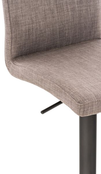 Tabouret de bar Selva Tissu Gris 17x49cm 6