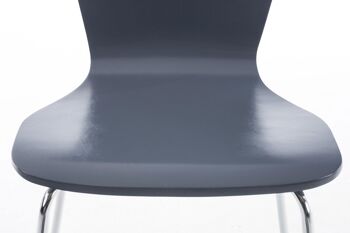 Robegano Chaise visiteur Wood Grey 4x50cm 6