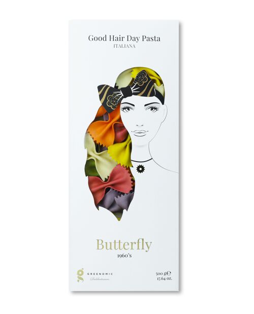 GOOD HAIR DAY PASTA BUTTERFLY 1960’S