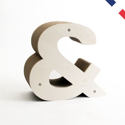 Scratching post Ampersand symbol & - S th. 19 cm - As a kit