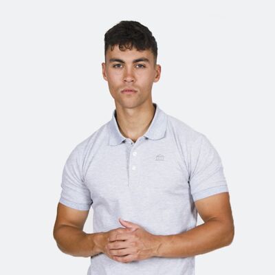 KRIOS - Grey Short Sleeve Polo