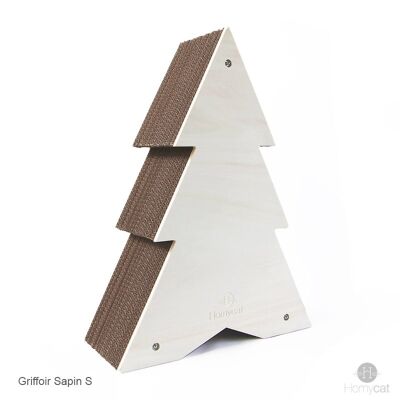 Fir Scratching Post - S th. 19 cm - In kit