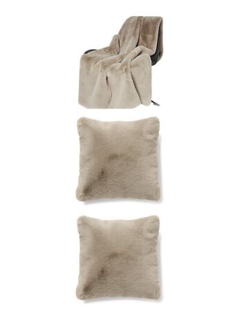 Ensemble Fluffy exclusif_Taupe 1