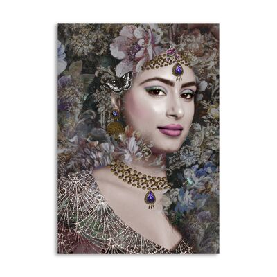 Melli Mello victorian princess wall art 80x120cm