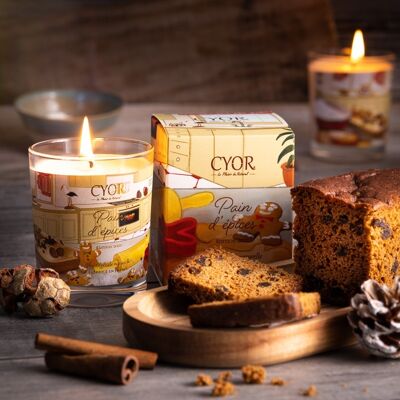 NATURAL GINGERBREAD CANDLE - Limited edition