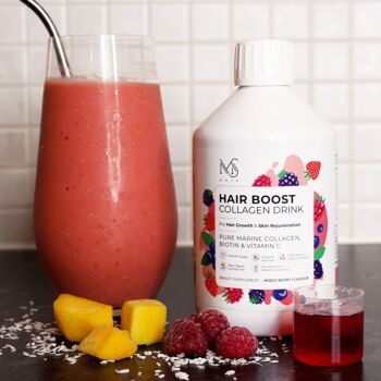 Boisson au collagène Hair Boost 7