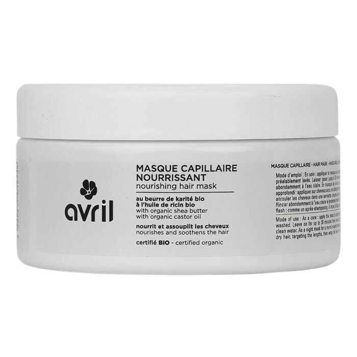 Nourishing hair mask 200 ml - Certified organic