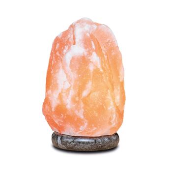 Himalaya Salt Dreams Lampe avec Marmerenvoet ca 2-3 kg, 42125-3