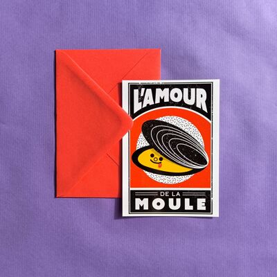 Carte postale : Moule