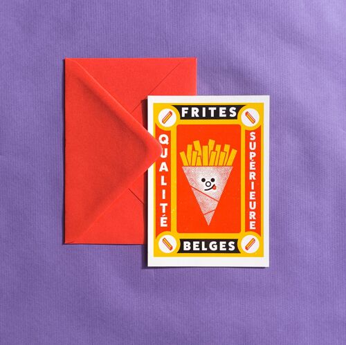 Carte postale : Frites
