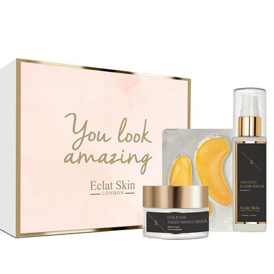 Giftbox Set - 24K Gold Anti-Wrinkle Retinol Skincare Set