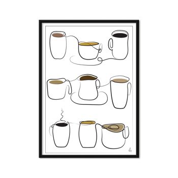 Tasses à café 50x70 2