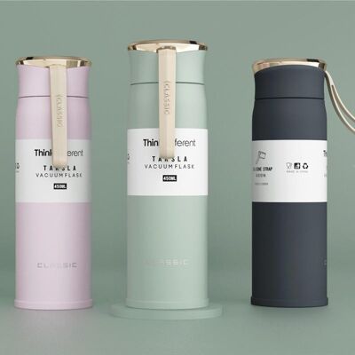 Thermo bottle | vacuum | double wall | stainless steel | 450ml