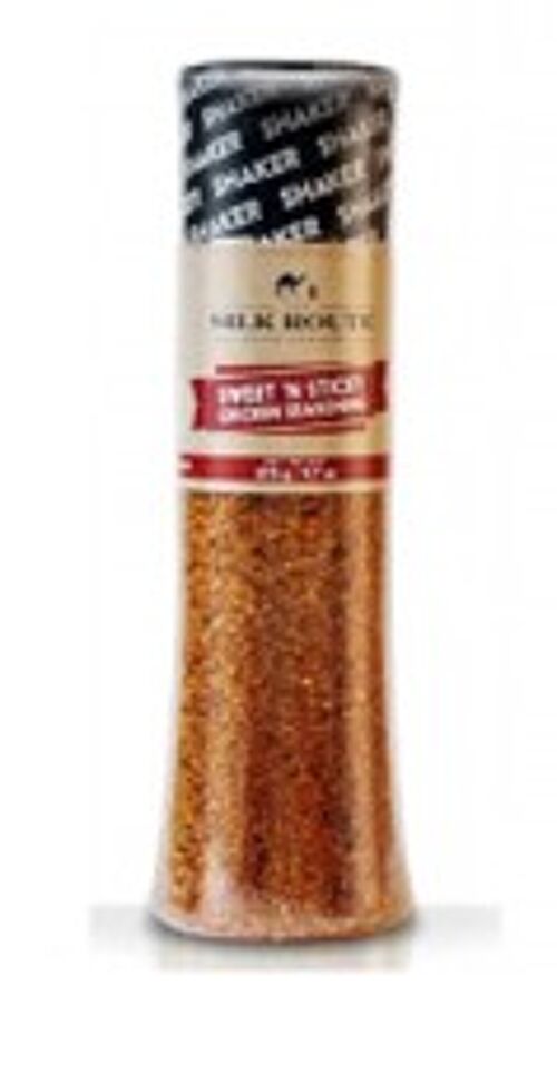 Giant Sweet & Sticky Chicken Seasoning Shaker by Silk Route Spice Company - 275g Spice Mix