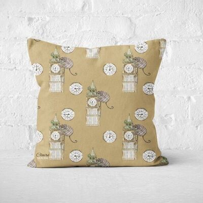 Mouse In the City Patterned Cushion