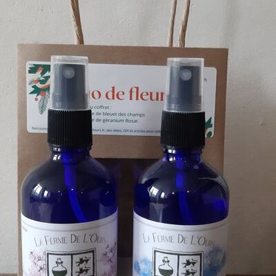 Le coffret duo de fleurs