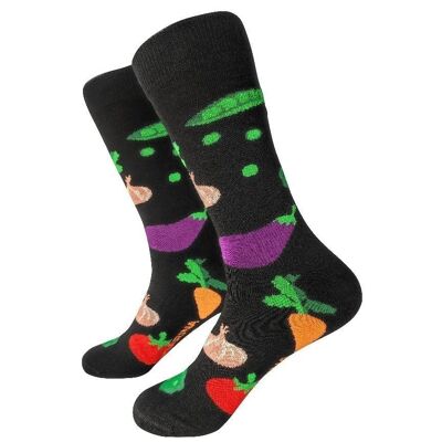 Vegetables Socks - Tangerine Socks